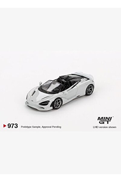 mini gt McLaren 750S Spider Cirrus Grey 973