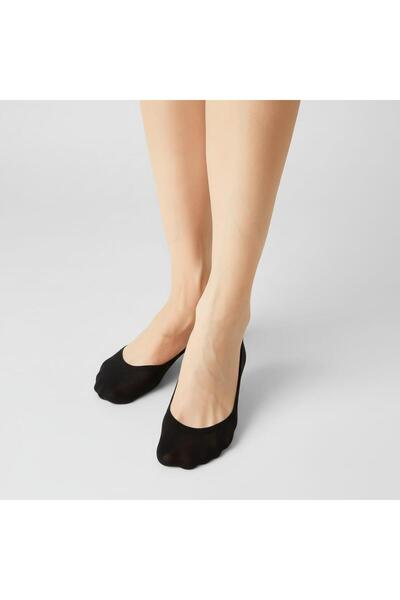 DÜVEN Cotton Black Color Suba Socks -Ballerina Socks