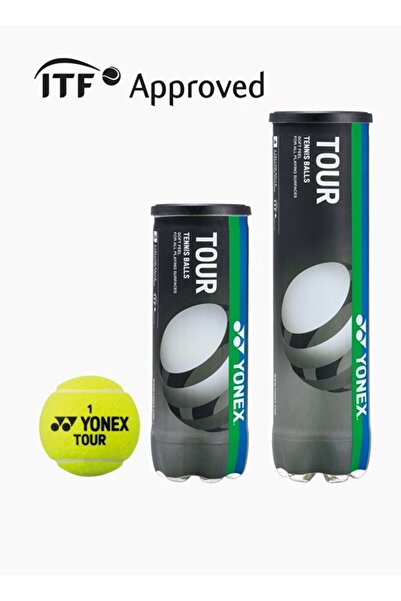 YONEX Tour Tenis Topu 3 Adet ITF Onaylı