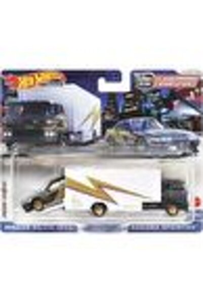 HOT WHEELS Premium HKF41 Team Transport Nissan Silvia (S13) / Sakura Sprinter...