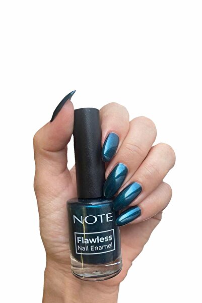 Note Cosmetics Note Nail Flawless Oje 114 Oil Green - Mavi