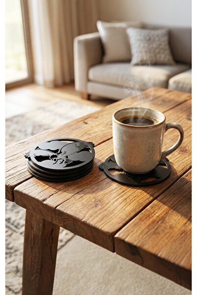 To Design Lab Eagle Themed Coasters 6 Pieces