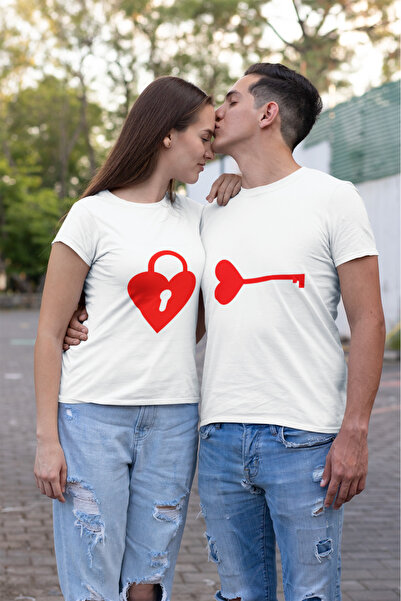 MVRDAR Set of 2 100% cotton couple t-shirts