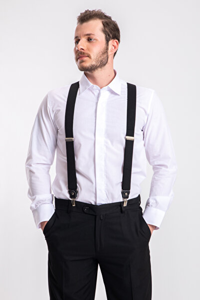 DAŞ ÜNİFORMA حزام بنطلون كلاسيكي للنادل، حزام بنطلون للفنادق، زي عمل