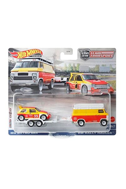 HOT WHEELS Premium HCR29 Team Transport MG Metro 6R4 / HW Rally Hauler (#47)
