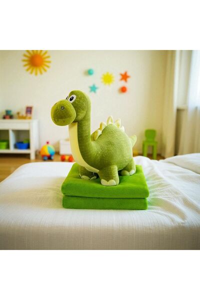 OEM 3-in-1 Pillow - Integrated Blanket, Hand Pockets and Plush Toy