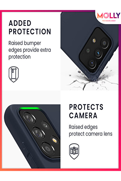 Molly Gold Matte Silicone Case for Samsung Galaxy A73