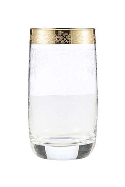 BYART Promises Elegant 6-Piece Cup Set - Gold / Transparent