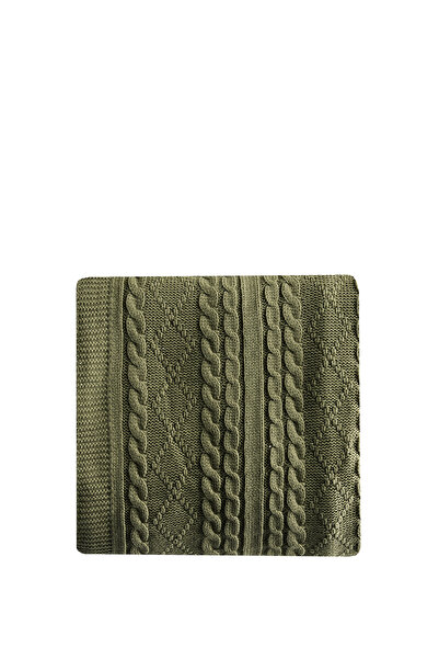 Yatsan Haki Maison Dali Throw Tek Kişilik Koltuk Örtüsü 130 x 170 cm