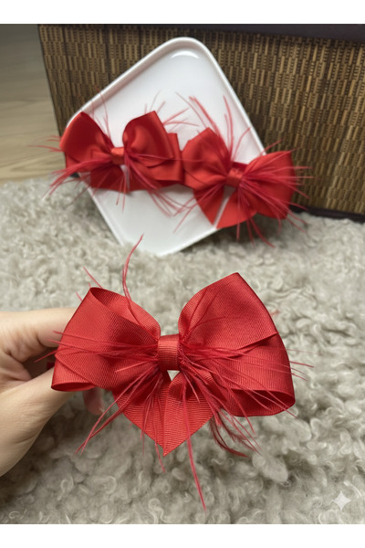 Rengarenk Minikler Twins Headband and Mom Crown, Twin Baby Headband and Mom Crown Set