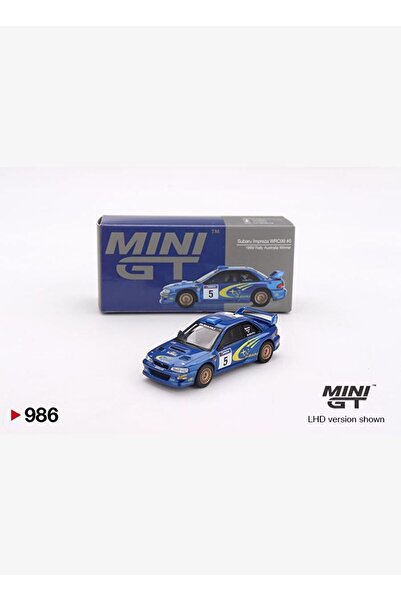 mini gt Subaru Impreza WRC98 1998 Rally Monte-Carlo 3rd Place #3 975