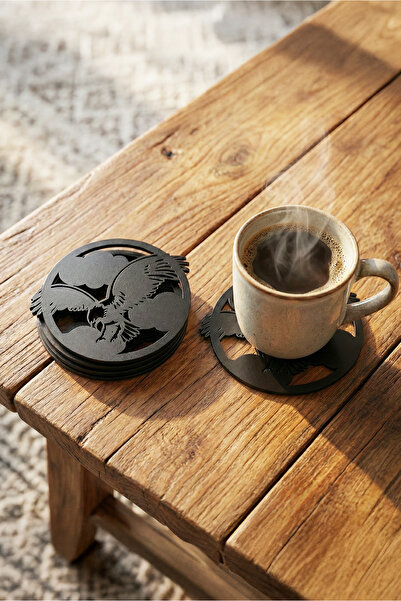 To Design Lab Eagle Themed Coasters 6 Pieces