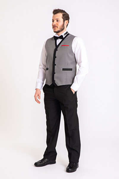 DAŞ ÜNİFORMA Classic Waiter Paneled Vest Workwear