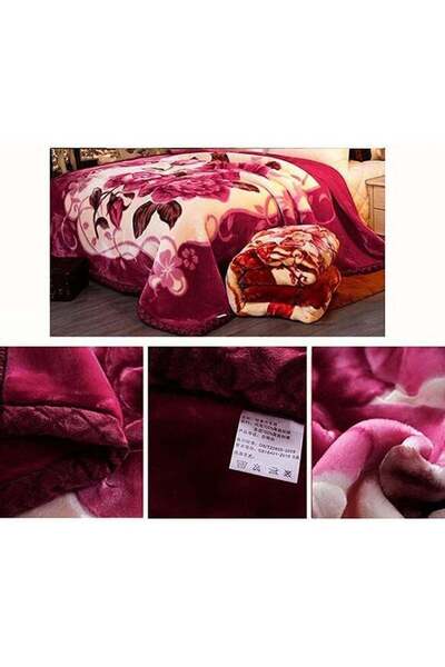 smart home heavy winter blanket 240 x 200 cm, 4 kg, double-layer super soft