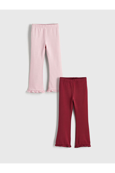 LC Waikiki Ελαστικό κοριτσίστικο κολάν ισπανικό πόδι μέσης