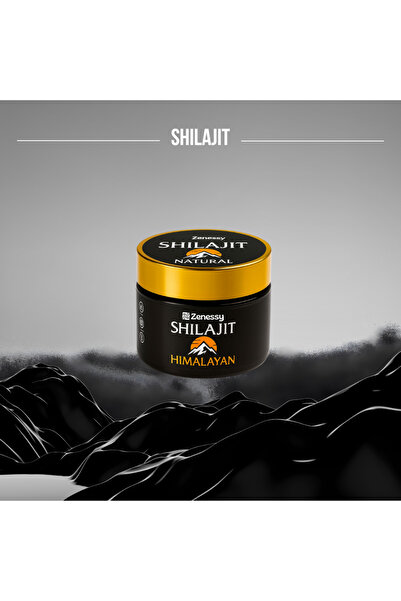 Zenessy Shilajit 30g, pure Himalayan resin, 60 servings, energizing, immunity