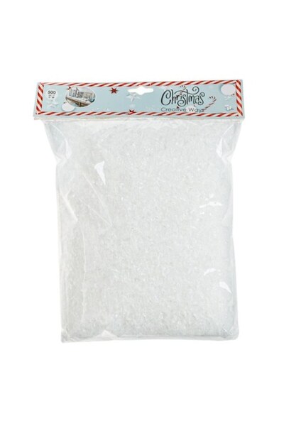 SHOPIENS ® Decorative Artificial Snow for Christmas, White, 500g