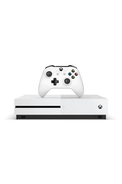 MICROSOFT Xbox One S Console 1TB, White Second-Hand + Controller