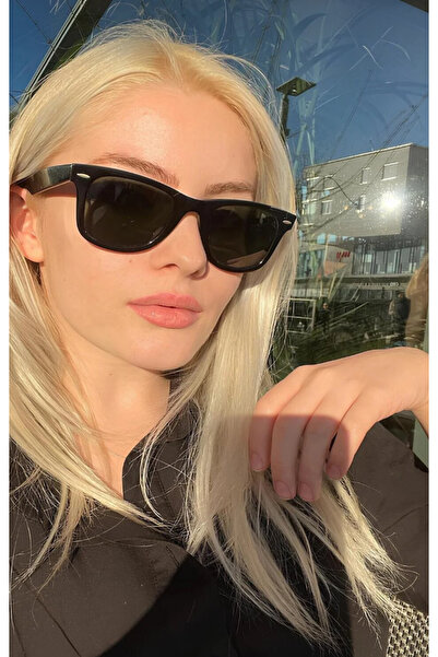 Store Unisex Cross Cut Wayfarer Bright Classic Sunglasses