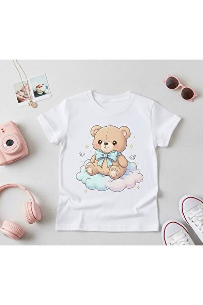 Tiny and Co 100% Cotton Bear Printed Children's T-Shirt