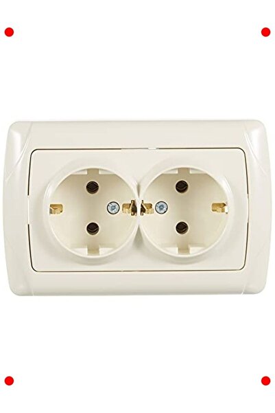 markentegra Cream Double Grounded Socket, Stylish and Safe