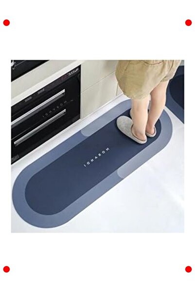 ulupazarlama Su Eci Non-Slip Round Multi-Purpose Mat