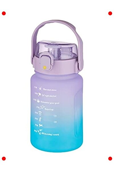 markentegra 1000 ml Motivational Water Bottle - Double Color