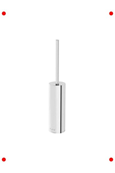 ulupazarlama Chrome Plated Stylish Toilet Brush Holder