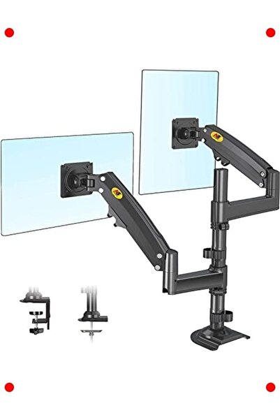markentegra Monitor Stand with Shock Absorber - 22-35 Inch Professional