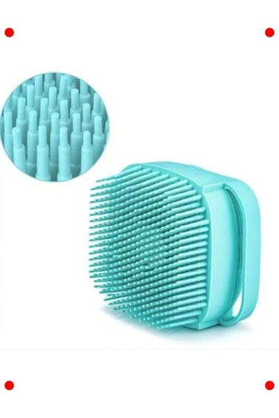markentegra Pet Bath Brush with Shampoo Reservoir