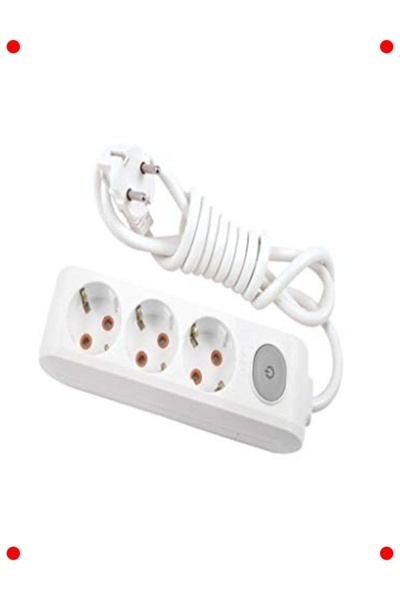markentegra Childproof Triple Extension Socket with Switch ()