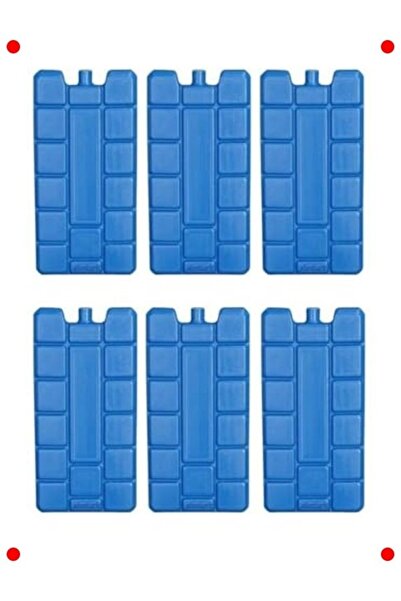 markentegra 6-Piece Extra Cooling Gel Ice Battery Set (400ml)