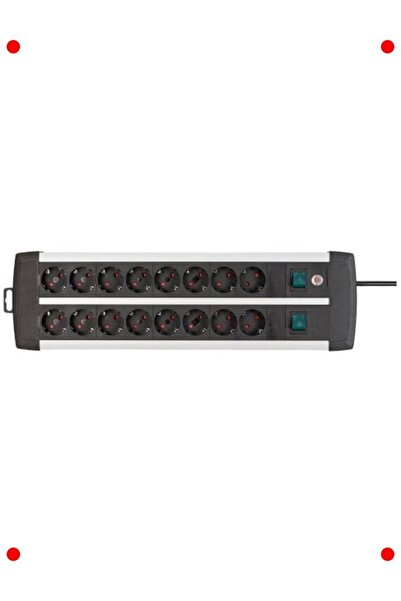 markentegra 16-Socket Power Strip with Surge Protection -