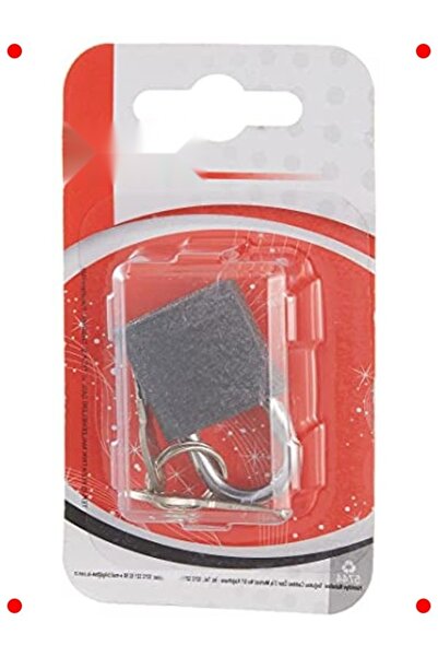 markentegra Cast Iron Padlock, Grey, 25mm