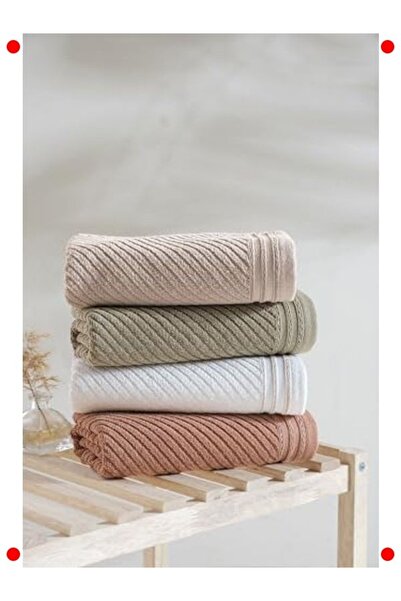 markentegra 4-Piece Luxury Cotton Hand and Face H Set (50X90Cm)