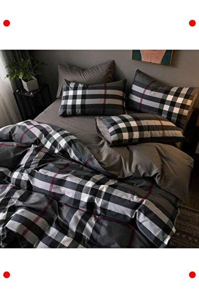 232premiumquality Single Elastic Sheet and Duvet Cover Set