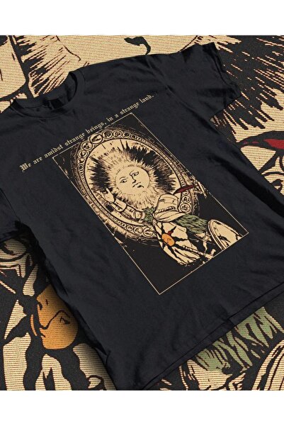 l'eivor Dark Souls - Don'T You Dare Printed Cotton T-Shirt