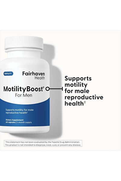 Fairhaven Health MotilityBoost® للرجال، 60 كبسولة