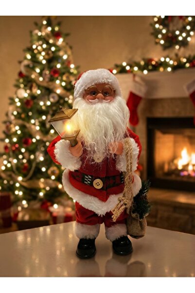 URUNİA Fenerli ve Çuvallı Dekoratif Noel Baba