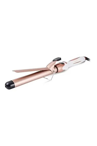 Ceramic Hair Curling Stick Gold/White