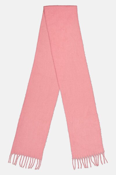 Reserved Women Solid Knitted Scarp, Pink