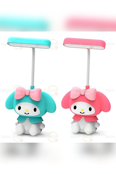MAİN SHOP Sevimli My Melodi Tasarımlı Çocuk ve Çalışma Masası Lambası, USB Şa...