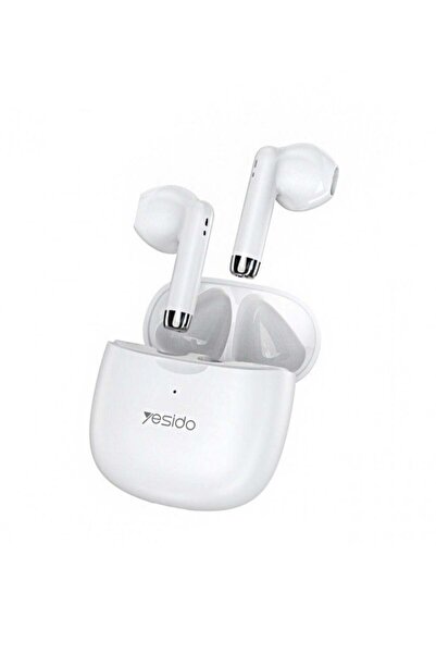 Yesido Mini Earbuds TWS09 Bluetooth 5.1 Wireless Earphone Enhanced Sound Quality White