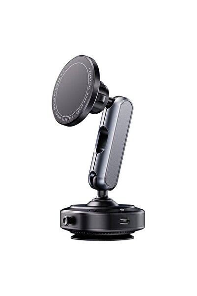 Generic Vacuum Magnetic Car Phone Holder 360 Rotation Foldable Dashboard Mount Aluminum 4 to 8 Inch Mobile
