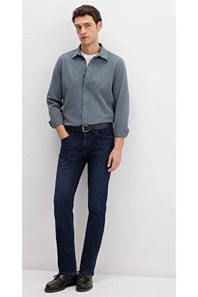 Mavi M0035187841 Marcus Premium Blue Чорнильний синій джинсові штани Чоловічі джинсові штани СИНІЙ