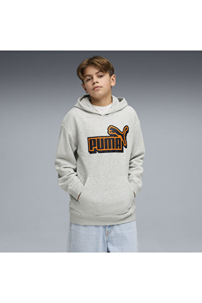 Puma Essentials Logo Lab Χαλαρή Νεανική Ζακέτα με Κουκούλα