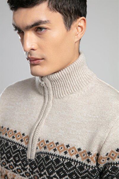 Lee Cooper Ground men's Mock Neck sweater