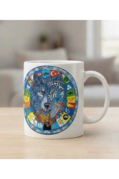 Avrupa Çanta كوب أبيض بتصميم تركي