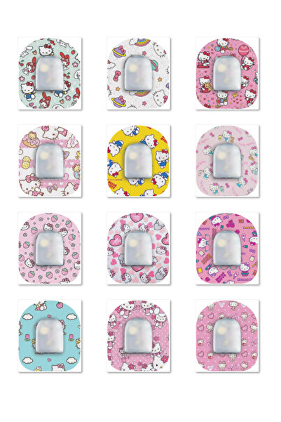 Dia BandTR Hello Kitty - Omnipod Koruyucu Bant 12'li Paket