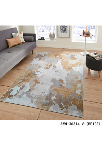 Art weaver Printed Rectangular Faux Fur Rug 160 x 230cm